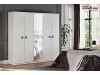 Mobila Dormitor alb fildes modern Roxy oferta pret set