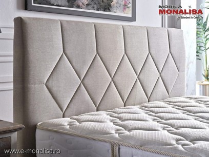 Tablie pat tapitata Crem Sleepy pt. pat 160cm 