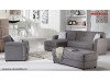 Canapea Coltar extensibila gri Vision modern