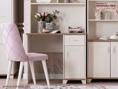 Birou Copii si Adolescenti Frezya XL ☀️ Alb Ivory Elegant | Pret Direct KUPA