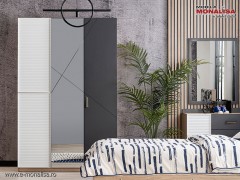 Dulap Camera Tineret Modern 3 usi si Oglinda New City ➡️ Pret KUPA