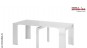 Masa consola Extensibila alba Candy 2-4-6-8-10-12 persoane
