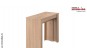 Masa Extensibila Helena tip consola stejar Sonoma Mateo Masa Extensibila Helena tip consola stejar Sonoma Mateo