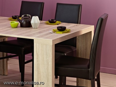 Masa Extensibila Helena tip consola stejar Sonoma Mateo