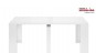 Masa consola Extensibila alb lucios 2-4-6-8 persoane Mateo / Helena