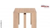 Consola Masa Extensibila dining Mateo 2-4-6-8 persoane Stejar Sonoma
