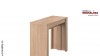 Consola Masa Extensibila dining Mateo 2-4-6-8 persoane Stejar Sonoma