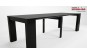 Masa extensibila Peninsule Negru Lucios - consola
