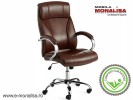 Scaun de birou directorial maro Leader