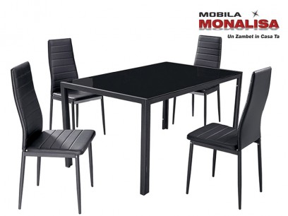 Set Masa cu 4 scaune Matrix