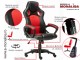 Scaun gaming ieftin Nitro negru/rosu