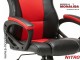 Scaun gaming ieftin Nitro negru/rosu