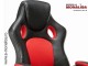 Scaun gaming ieftin Nitro negru/rosu