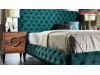 Pat Chesterfield verde de Lux Armada 180x200 cu lada