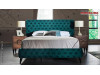 Pat Chesterfield verde de Lux Armada 160x200 cu lada