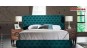 Pat Chesterfield verde de Lux Armada 180x200 cu lada Pat Chesterfield verde de Lux Armada 180x200 cu lada