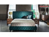 Pat Chesterfield verde de Lux Armada 180x200 cu lada