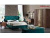Pat Chesterfield verde de Lux Armada 180x200 cu lada