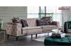 Canapea chesterfield gri extensibila Armada pt. living modern