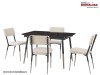 Masa Extensibila Moderna negru lucios Asos – Eleganta si Functionalitate