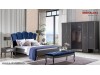 Set mobila dormitor Gri antracit Stil Modern de Lux Dorea