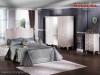 Dormitor Alb lucios Modern Elegance de Lux
