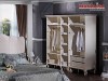 Dormitor Alb lucios Modern Elegance de Lux