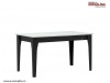 Masa Extensibila Moderna alb gri antracit - Design Elegant si Functional Eva