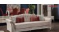 Canapea extensibila 2 locuri crem confortabila Helen