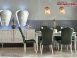 Mobila Living Eleganta de Lux Helen Alb Ivory modern ⭐