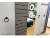 Set Mobila Dormitor moderna alb gri cu lemn pe stil Scandinav Lavin cu 5 usi