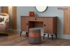 Set Mobila Dormitor modern wenge Matilda 5 usi oglinda pat cu Lada