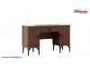 Set Mobila Dormitor modern wenge Matilda 5 usi oglinda pat cu Lada