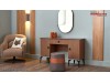 Set Mobila Dormitor modern wenge Matilda 5 usi oglinda pat cu Lada