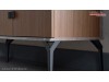 Set Mobila Dormitor modern wenge Matilda 5 usi oglinda pat cu Lada