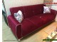 Canapea Extensibila 3 Locuri cu lada Burgundy - Bordo - Lilya Canapea Extensibila 3 Locuri cu lada Burgundy - Bordo - Lilya