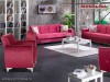 Canapea Extensibila 3 Locuri cu lada Burgundy - Bordo - Lilya