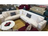 Coltar extensibil mare 3 + 2 locuri Perissa catifea grena