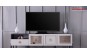 Comoda TV alb gri antracit moderna de Lux Prada