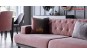 Canapea originala de Lux Prada chester roz prafuit 3 locuri