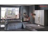 Set Mobila Dormitor de lux moderna Prada original gri antracit