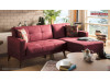 Coltar extensibil ieftin cu Sezlong Story Rosu Burgundy C2CL