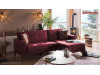 Coltar extensibil ieftin cu Sezlong Story Rosu Burgundy C2CL