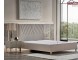 Pat Dormitor Modern Valery - Set Baza cu Lada si Tablie Matlasata