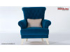 Canapea clasica de Lux Albastru Royal chesterfield Versay