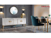 Mobila moderna living de Lux alb ivory Veyron