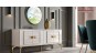 Mobila moderna living de Lux alb ivory Veyron