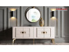 Mobila moderna living de Lux alb ivory Veyron