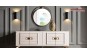Mobila moderna living de Lux alb ivory Veyron