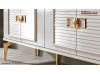 Mobila moderna living de Lux alb ivory Veyron